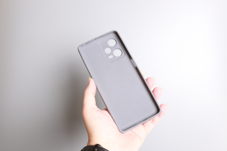 Matte Silicone TPU Camera Cutout Phone Case