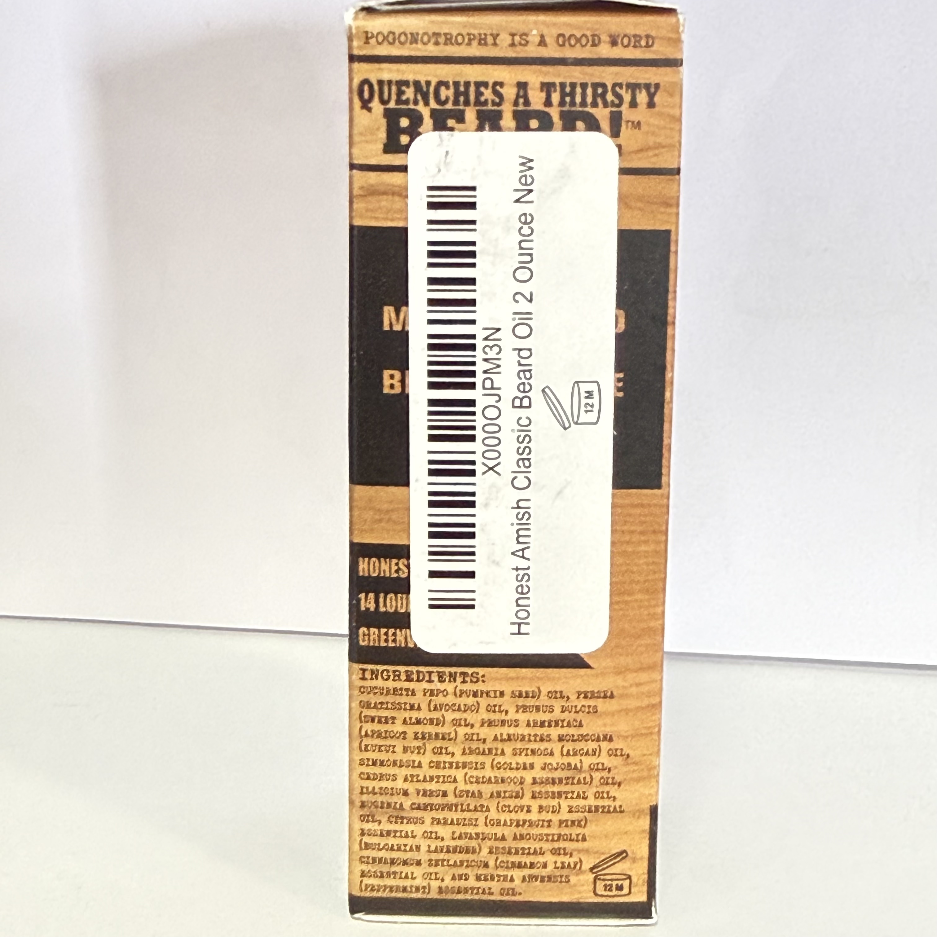 Спот/Spot подлинные американские продукты мгновенно Honest Amish Classic Beard Oil 2oz