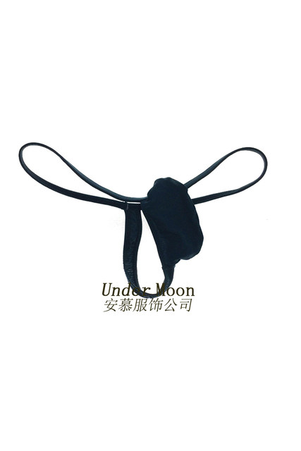 Upside-Down Classic Men's Sexy Low-Rise Thong, Comfortable Ultra-Thin Striped Ice Silk Men's Underwear Thong T-Pants