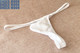 Upside-Down Sexy Men's Ice Silk Thong Ultra-Thin Comfortable Low-Rise Men's Three-Dimensional Semi-Transparent Underwear T-Pants