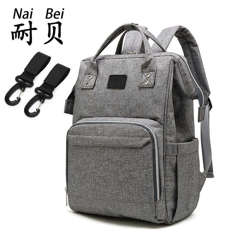 Mommy bag dung tích lớn giải trí thời trang chống thấm nước ba lô du lịch đa chức năng túi mẹ và bé - Túi / túi Baby