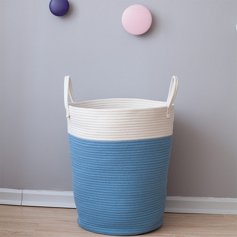 Household dirty clothes basket Nordic clothes Lou dirty clothes basket toy storage bucket woven laundry basket dirty clothes storage basket