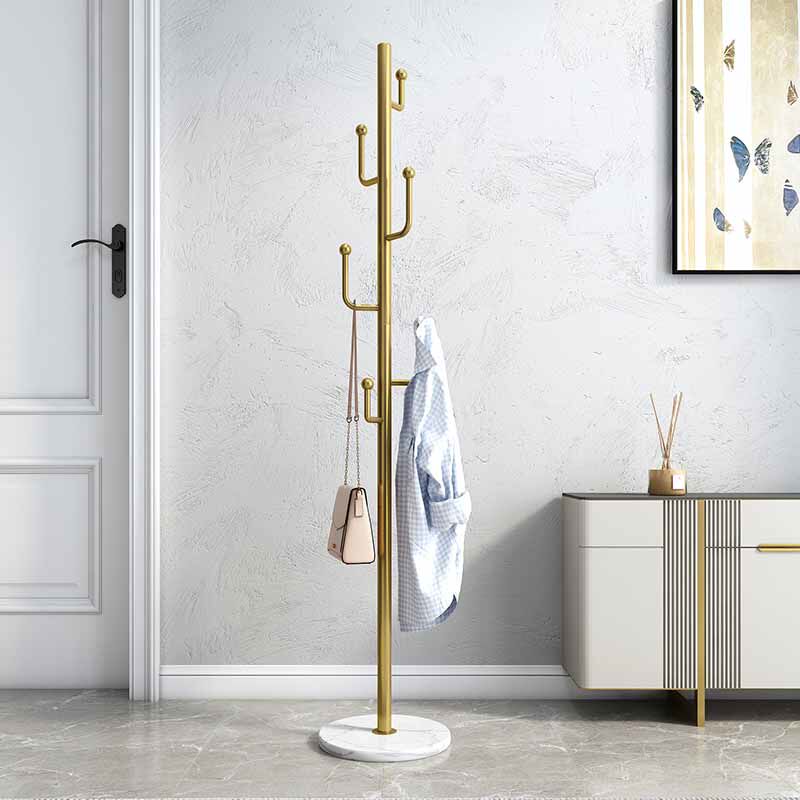 Simple hanger floor-standing home bedroom hanger room modern minimalist hanger door vertical hanging clothes rack