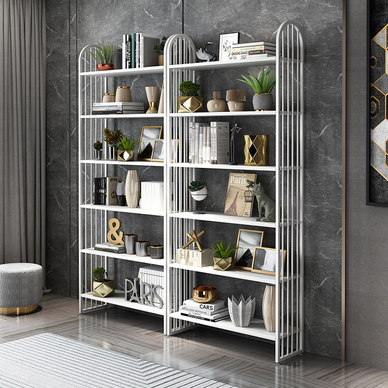 Iron Bookshelves landing Household Living Room Office File Shelf Student Bookshelves Children's Book Collection