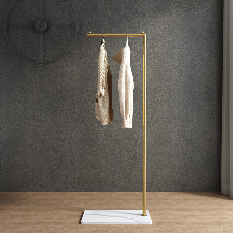 Vertical hanger floor-to-ceiling home bedroom hanger modern minimalist room hanging clothes artifact simple coat rack