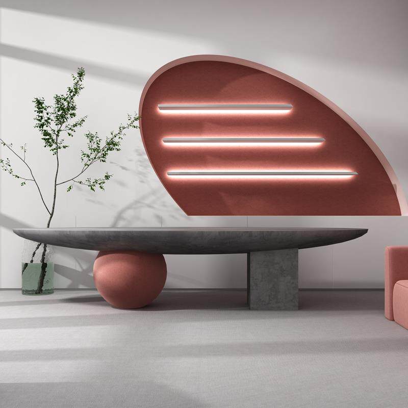 Creative Front Desk Custom Desk Brief About Fashion Company Yingbin Terrace Meadong Institute Educational Institution Reception Desk Consultation Desk