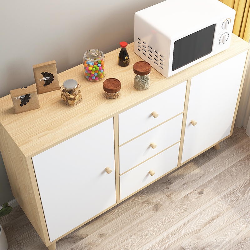 Eat edge ark, I and contracted household storage cabinet with Scandinavian simple kitchen feel economical cupboard tea tank