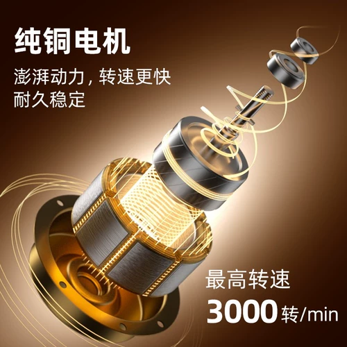 Литиевые батарейки, фонарь, электрическая маленькая беспроводная бензопила, высокая мощность