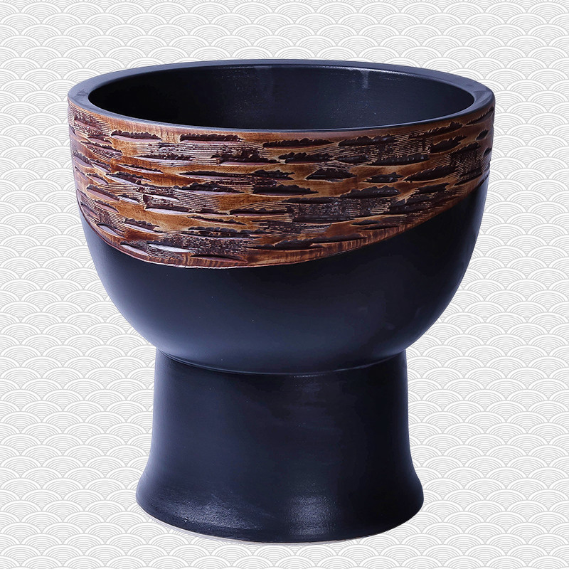 Jingdezhen ceramic household balcony retro mop pool hand - carved archaize toilet size mop pool