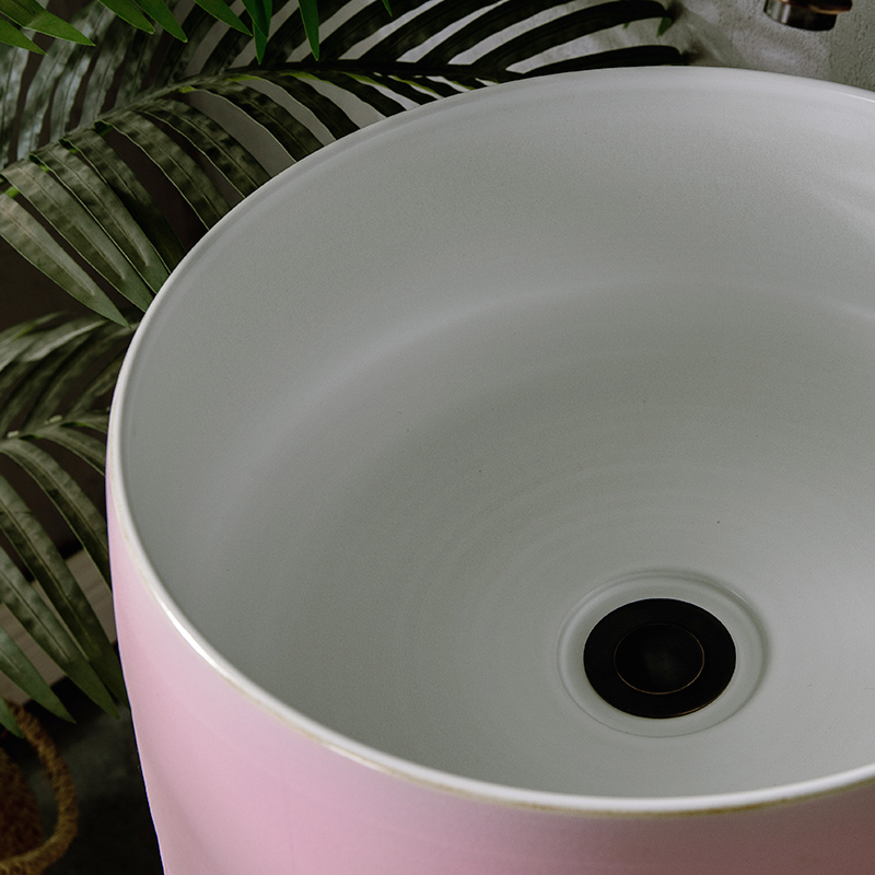 The pool that wash a face villa floor type lavatory basin ceramic household toilet lavabo art The post one balcony