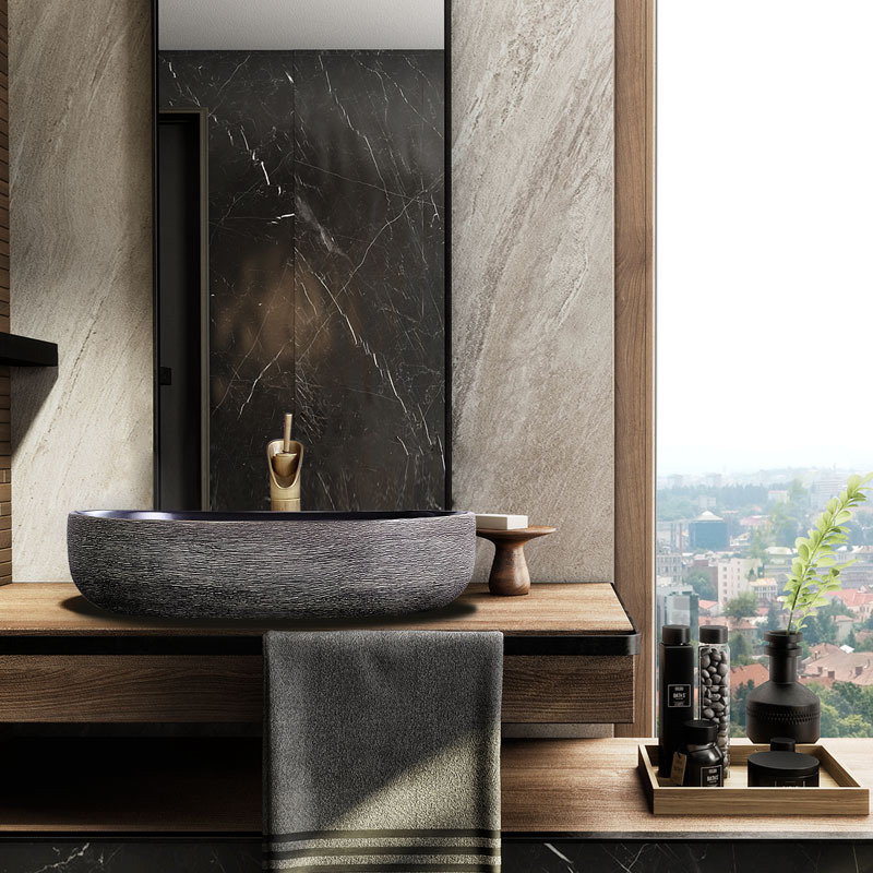 The stage basin of jingdezhen ceramic lavabo oval Chinese creative art hotel toilet lavatory toilet