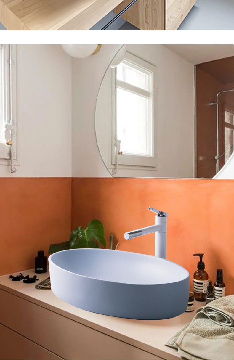 Ceramic face basin home stage basin to single Nordic birdbath simple toilet lavabo, the balcony the lavatory basin