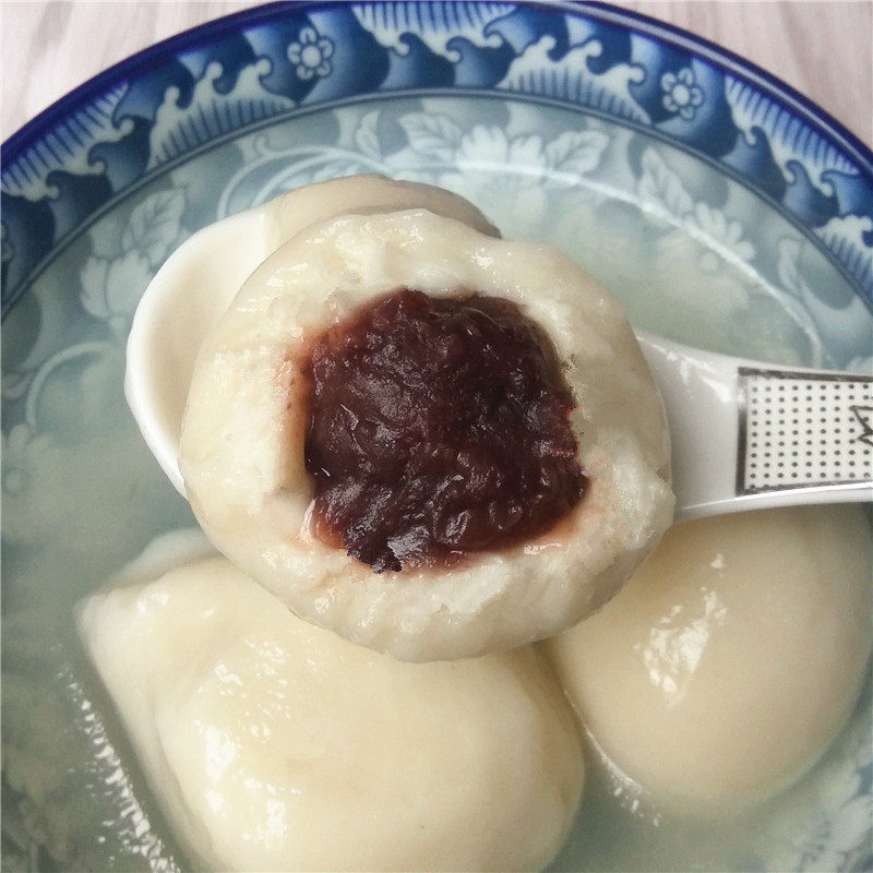 Bean Sand Soup 10 only Water Grinding Powder Soup Round Handmade to make Lantern Festival Wuxi Gourmet Specialty Snack water to cook