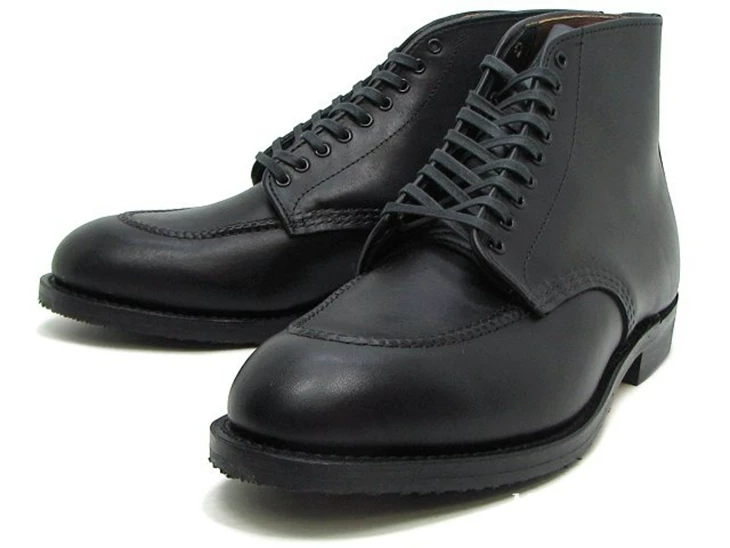 [美国redwing9090 9091红翼工装靴男绅士靴alden tank短靴indy boo]
