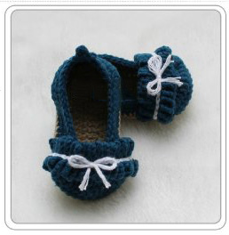 Ballet baby shoe hook knit knit diagram shoe drawing wool wool hand DIY tutorial hot sales new style