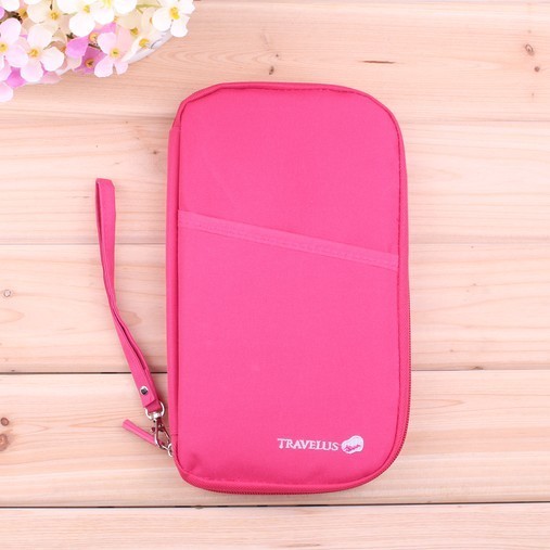 To go abroad to prepare passport folder passport bag multi-function document package travel card package travel air ticket package protection