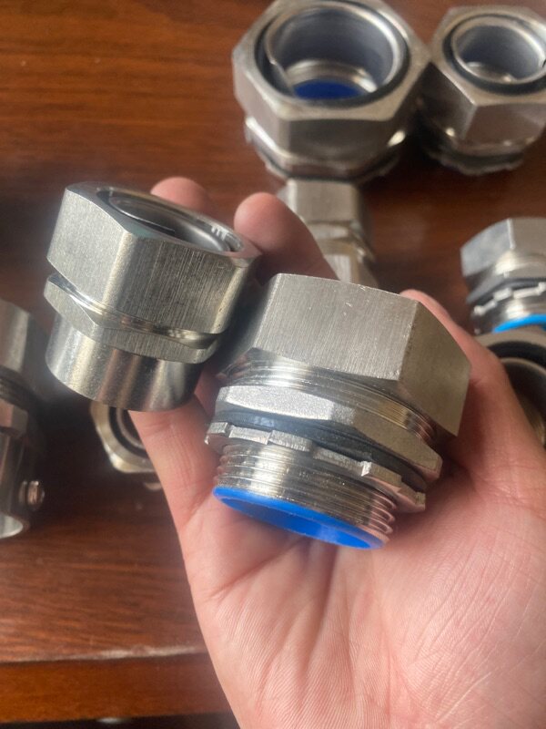 304 stainless steel metal hose joint stainless steel explosion proof joint DPJ DKJ DGJ self - solid