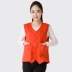 Tình nguyện viên vest quần áo tùy chỉnh công việc tình nguyện tuyên truyền vest hoạt động tùy chỉnh quảng cáo vest dụng cụ in logo - Dệt kim Vest áo len nam trung niên Dệt kim Vest