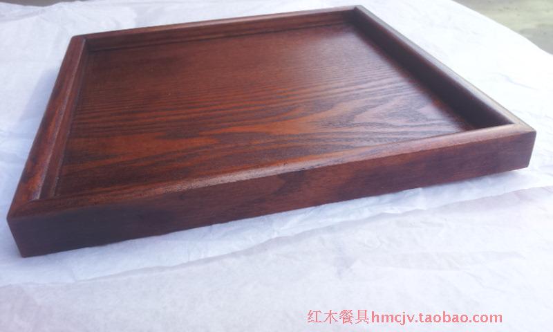 Ẩm thực Hàn Quốc đặc biệt khay phẳng khay bộ gõ cung cấp đặc biệt Bữa ăn tối tấm phẳng tấm hình chữ nhật khay gỗ tấm khay trà - Tấm khay gỗ chữ nhật
