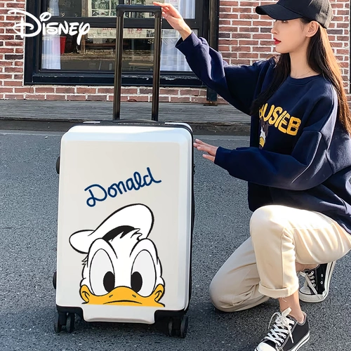Дисней, универсальный портативный чемодан для путешествий, 24 дюймов, Дональд Дак, популярно в интернете, 20 дюймов