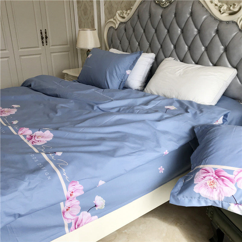 Special price all-cotton mill wool Australian suede bed sheet single piece pure cotton quilt cover autumn winter thickened field with four pieces of thick and solid soft glutinous