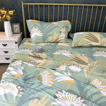 Feng Wei Bamboo Bamboo Fiber Sheet Summer Breathable Cool Sensation Thickened Three Sets Ex-gratia Double Quilt With Single Bamboo Soft Mat