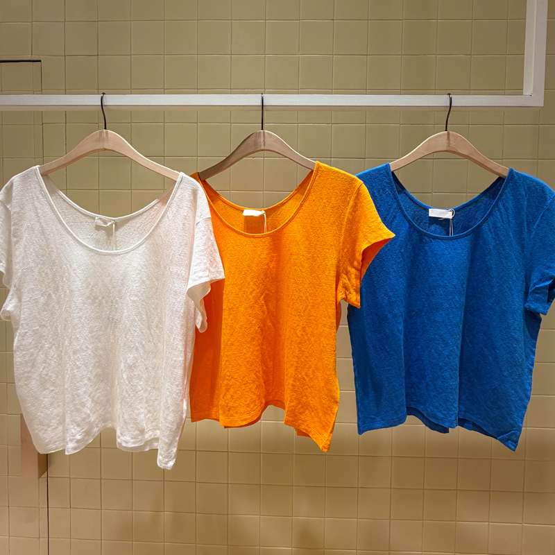 Very Beautiful Natural Linen Top for Women, American Vintage Old Money Style High-End Short-Sleeve T-Shirt for Summer Very Beautiful Natural Linen Top for Women, American Vintage Old Money Style High-End Short-Sleeve T-Shirt for Summer