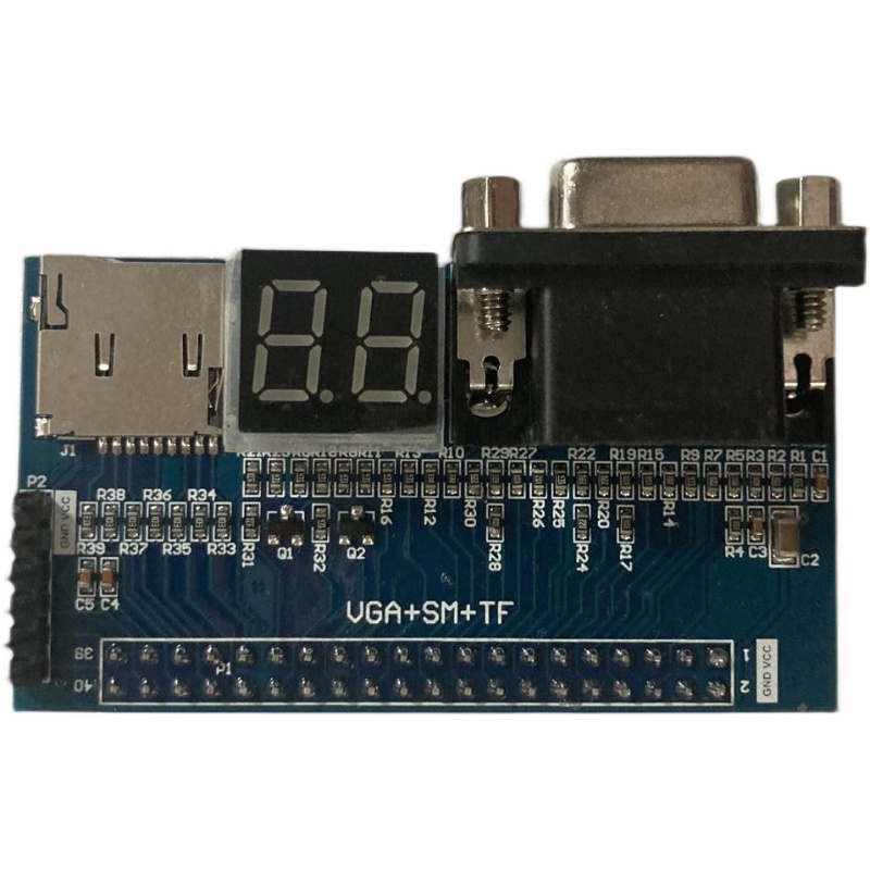 VGA module Digital tube TF card slot with FPGA development board