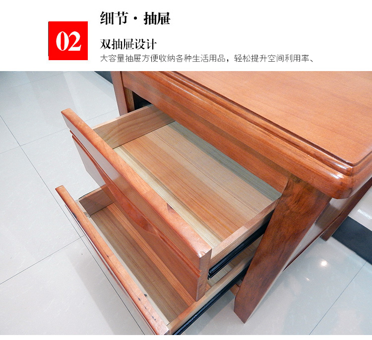 Đơn giản phòng ngủ gỗ tủ đầu giường hiện đại đặc biệt cung cấp miễn phí vận chuyển gỗ màu kinh tế Trung Quốc đã sẵn sàng tủ khóa tủ búp phê - Buồng tủ quần áo 2 cánh