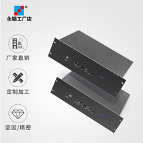 19-inch aluminium profile standard 3U case network switch aluminium alloy switch equipment rack inserts customised