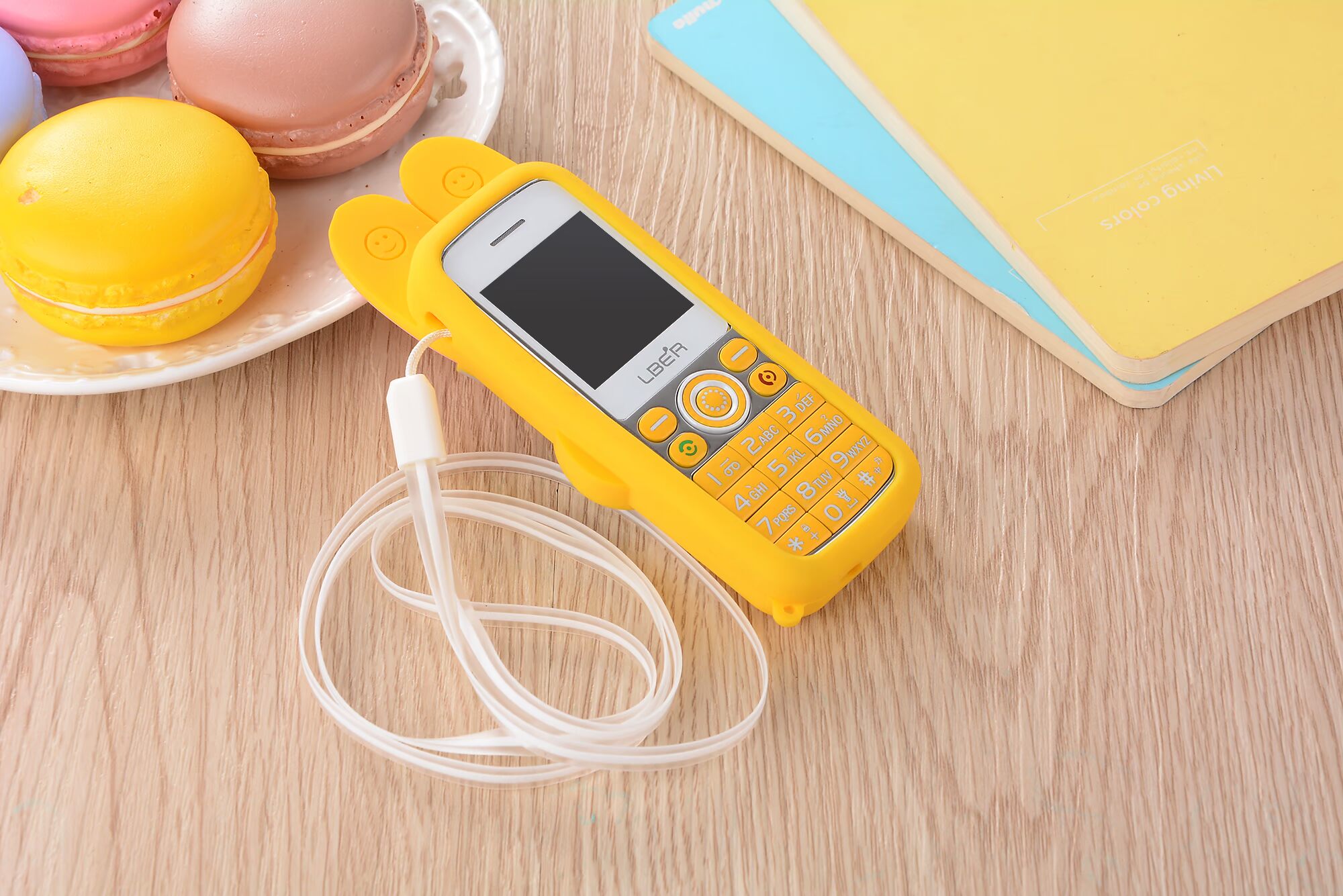 Trẻ em điện thoại di động mini tiểu học bỏ túi phim hoạt hình dễ thương di động thẳng nam và nữ Long Bell K100