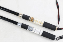 Ghost hand pole slave design 2 m long boat fishing net Rod planing hook carbon copy net Rod stainless steel planing hook net