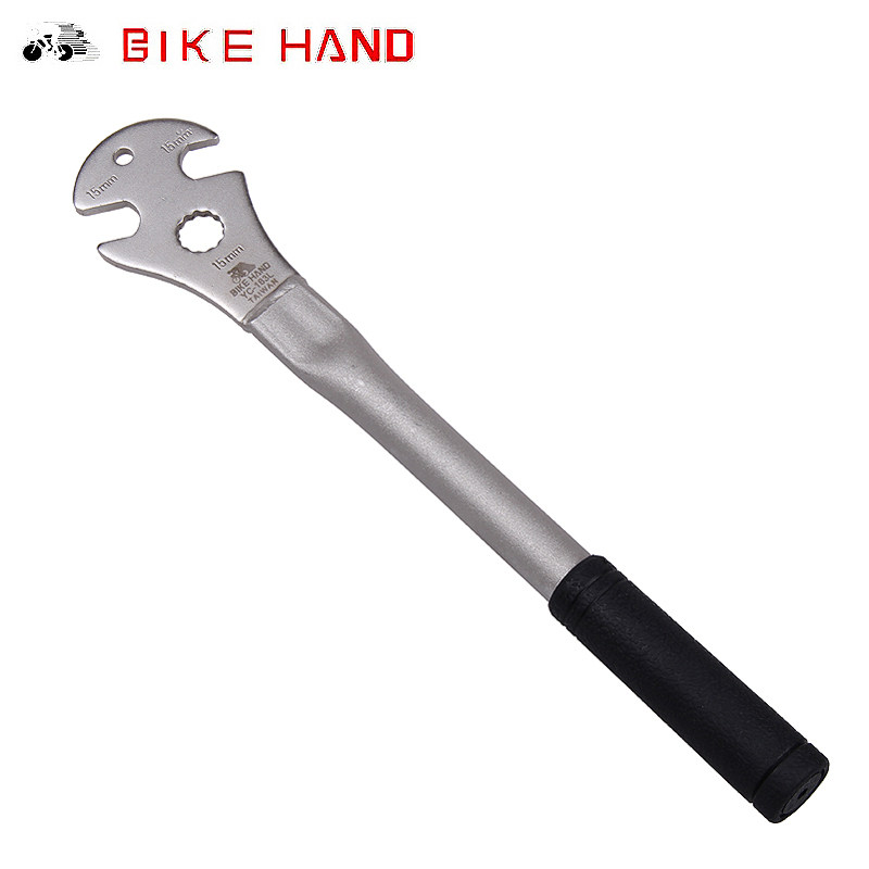 New Taiwan original Bikehand bicycle dedicated extended disassembly wrench strong pedal loading and unloading tool