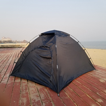 Camping Blue Tent Double Thickening Rain-proof Ribbon Building Summer Oxford B SWAT Outdoor Leisure Emergency