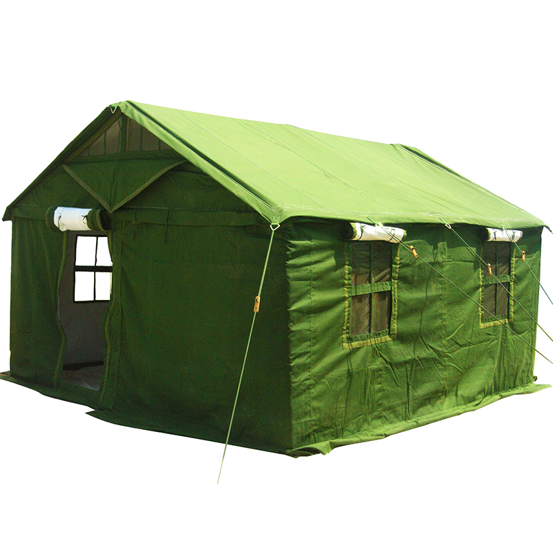 Form 84A class Tent cold area accommodation wind insulation military standard emergency relief tent with 12 iron beds