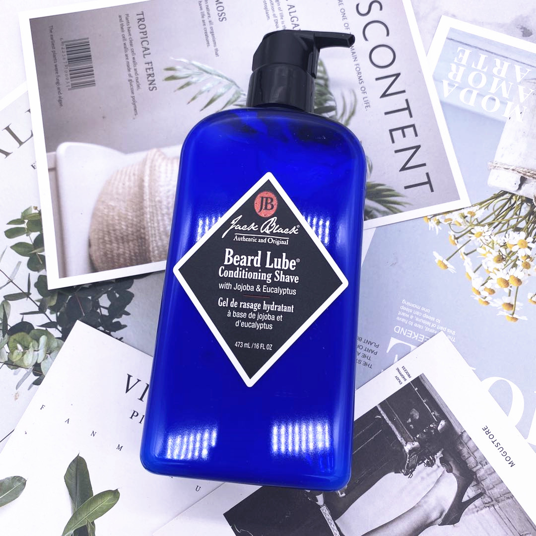 The original imported jackblack men's triple protective shaving anointed softened beard moisturizing 473ml