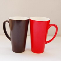 Thermal transfer cone color change cup large cone color change Cup heat transfer color change Cup mug mug coated cup factory direct sale