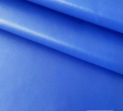 Bao Blue Head Layer Cow Leather Light Blue Color Plain Weave 1 2 Miley Leather Face Material Genuine Leather Practice Hand Crushed Leather Edge Leftoves