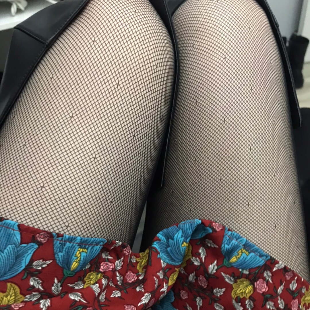 Exit Japan Hollowed-out Fishing Nets Socks Mesh Embroidery Dot anti-hook Silk Black Socks Children Pants Socks Spring Summer Thin