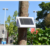 Wonderful Lotus Outdoor Rain-Proof Solar Charging Music Machine Outdoor Courtyard Pendulum can tie up tree pole lightning protection