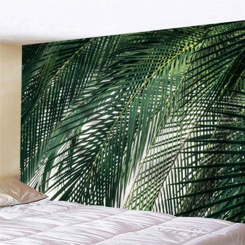 Тропический тропический завод Фоны ткани ландшафтная ландшафтная ткань ткань подвесная одежда в северной европейской спальне украшение гобелена