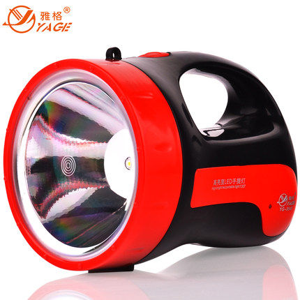 YAG LED Rechargeable Bright Outdoor Long Range Ultra Bright 3 Watt Patrol Portable Light Emergency Searchlight YG-3545