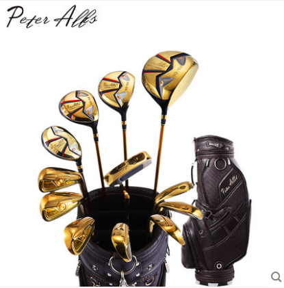 PeterAllis golf club full set of men's and women's golf beginner carbon driver titanium alloy