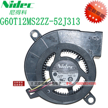 New Japanese NIDEC 6025 12V 0 3A turbo fan blower fan G60T12MS2ZZ