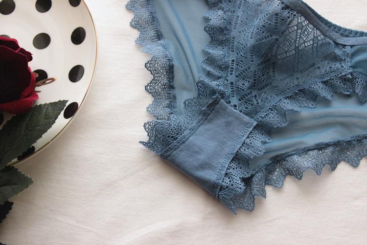 Ren mỏng cotton không thép vòng tam giác gợi cảm cup bra đặt bralette cô gái đồ lót đồ lót ren quyến rũ