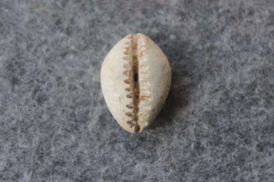 First Qin Soft jade Bitcoin Chicken Bones White Single Hole Ghost Face Money Ancient Coin Fidelity Pair 28 * 19mm ZZ 2788