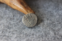 Xinjiang West Domain Xiaole Money Handmade by hand to make red copper coins Late silver plated with unknown nature Q20 1