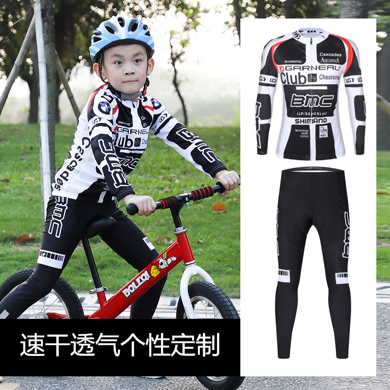Riding clothes Children balance car Bike Clothing Club Suit Wheels Slip Suit Men and women Speed Dry Breathable Pro