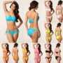 Áo tắm bikini Quần cạp cao có cổ - Bikinis đồ bơi đi biển