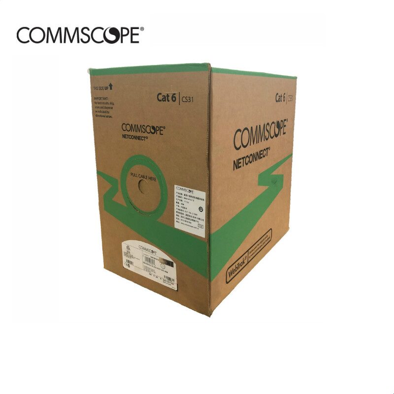 Conpuampep AMP six types of non-shielded mesh routes one thousand trillion oxygen-free copper mesh routes CS31 Six types of network lines 1427071-6